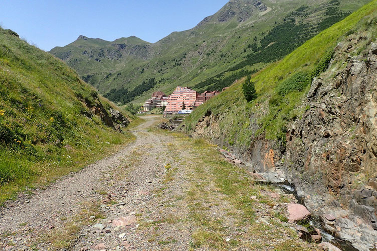 Arrivée à la station.