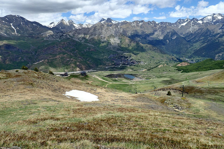 Arrivée à la station haute de Formigal.