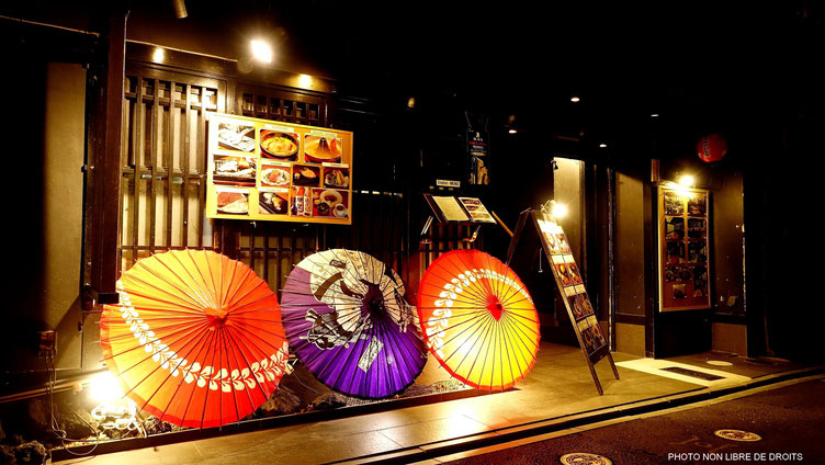 Ombrelles japonaises, Japon