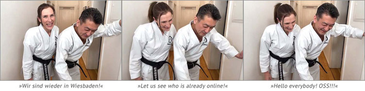 Karate Erlach, Shinji Akita-Sensei, Online Karate-Training