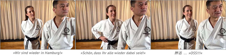 Karate Erlach, Shinji Akita-Sensei, Online Karate-Training