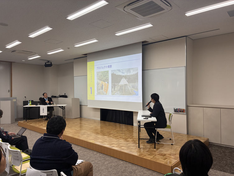 地域再生アドバイザー・平櫛武氏のナビゲートのもと、多自然地域で取り組まれている活動の事例発表を行いました。