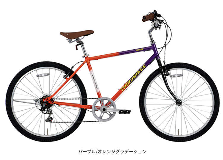 SURFSIDEは、黎明期のマウンテンバイクをモチーフに、現代のトレンドに合うようにアレンジを加えた一台。