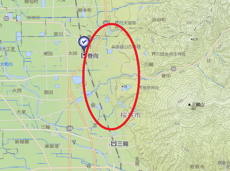 纏向遺跡古墳群遺跡遺物