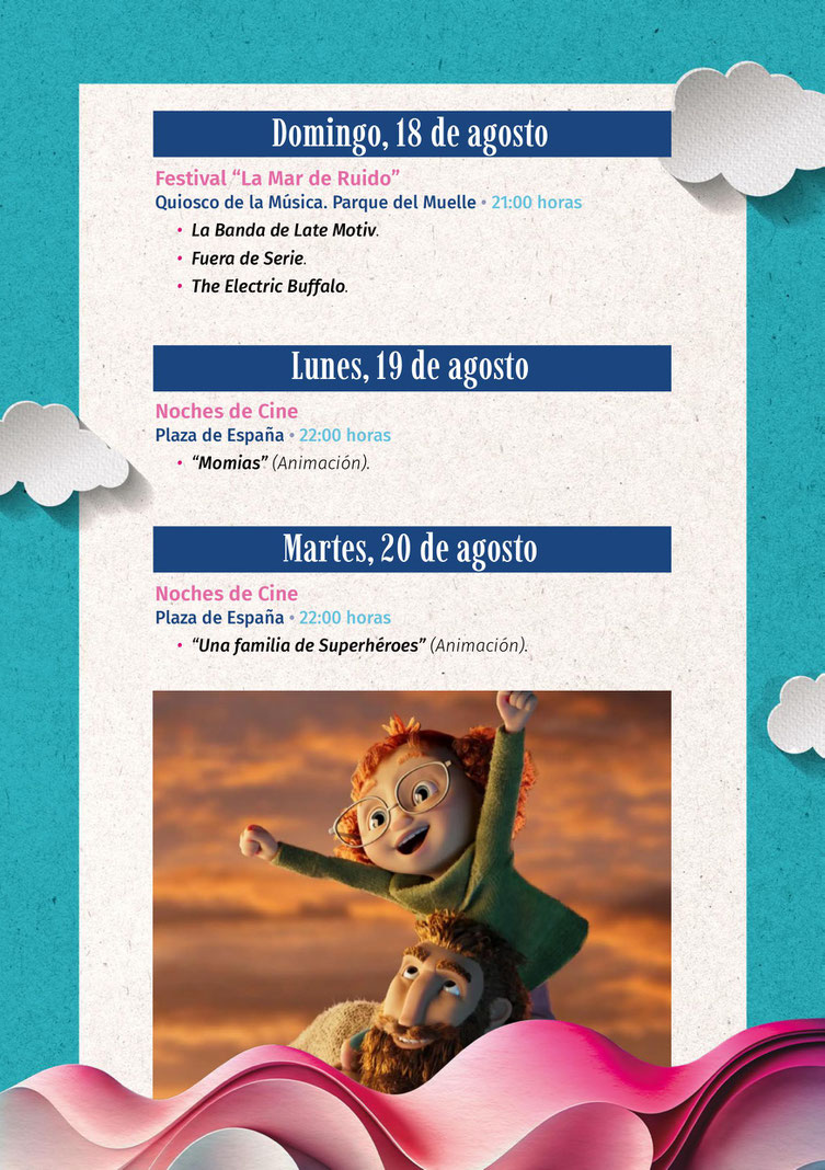 Programa de las Fiestas de Aviles