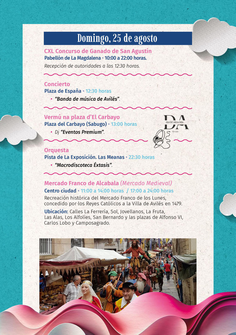 Programa de las Fiestas de Aviles
