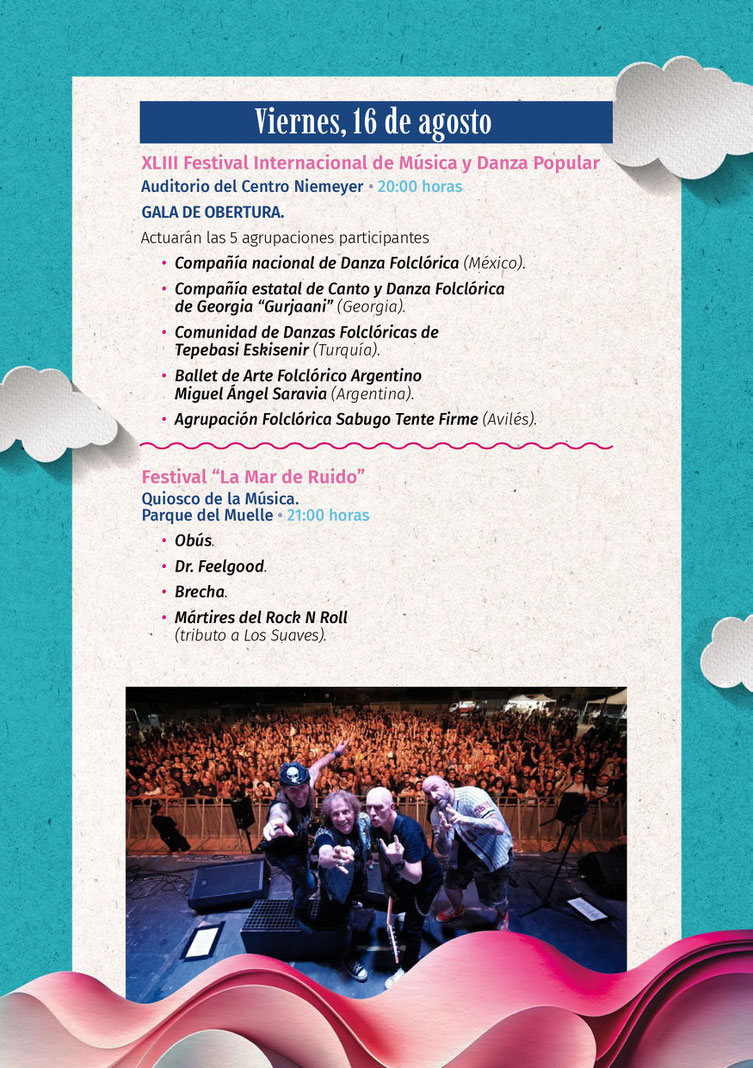 Programa de las Fiestas de Aviles