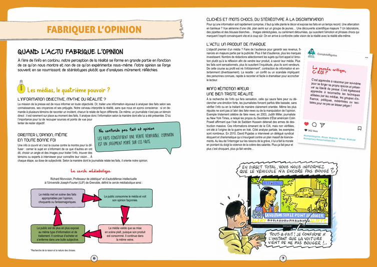 "Info ou intox, ne tombe pas dans le panneau". Génération numérique. Esprit critique. Infox. Désinformation. Adolescents. Enfants. Danger numérique. Outils gratuits. PDF gratuit. Arguments fallacieux. Biais cognitifs. Complotisme. Manipulation.