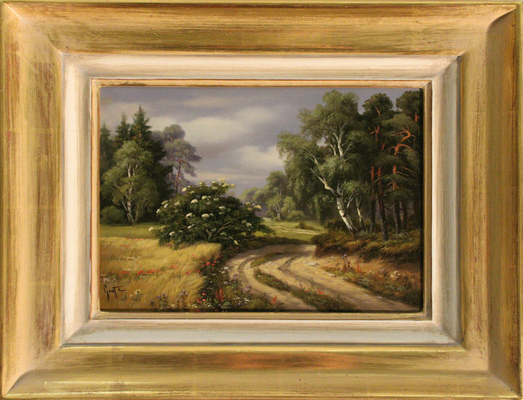 "Waldweg", 30 cm x 24 cm