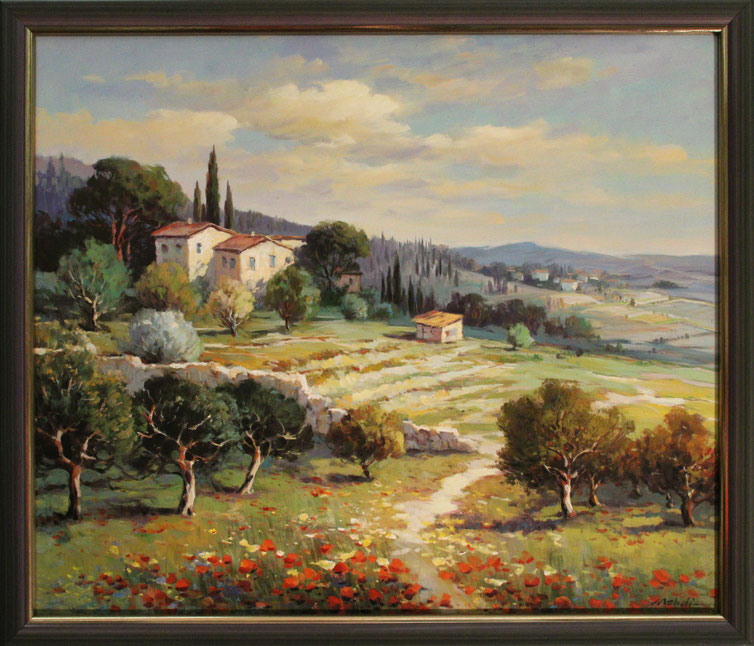 "Toscana", 70 cm x 60 cm