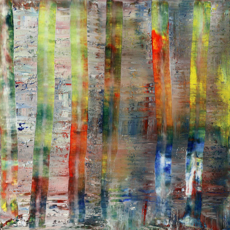 Abstrakt 80 x 80 cm