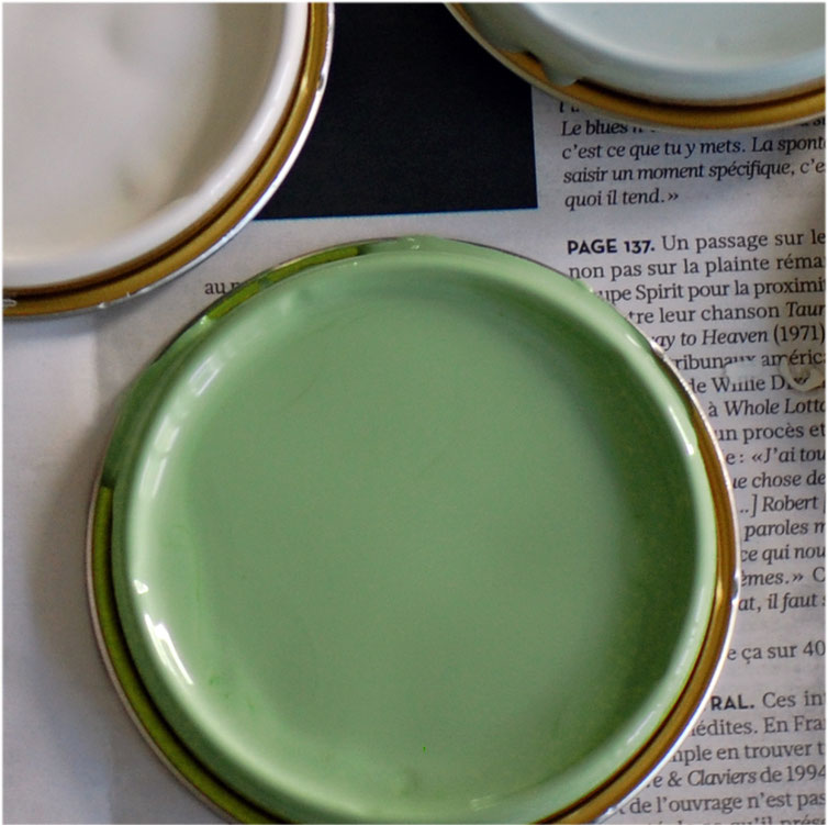 peinture verte