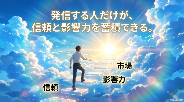 発信する人にチャンスが集まる
