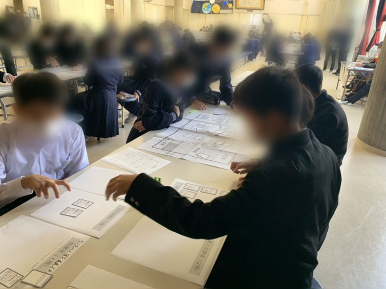 【新潟市立巻東中学校】避難所運営ゲームHUG NPO法人ふるさと未来創造堂