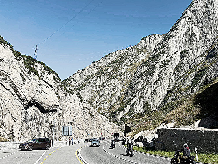 Schöllenenschlucht, Andermatt