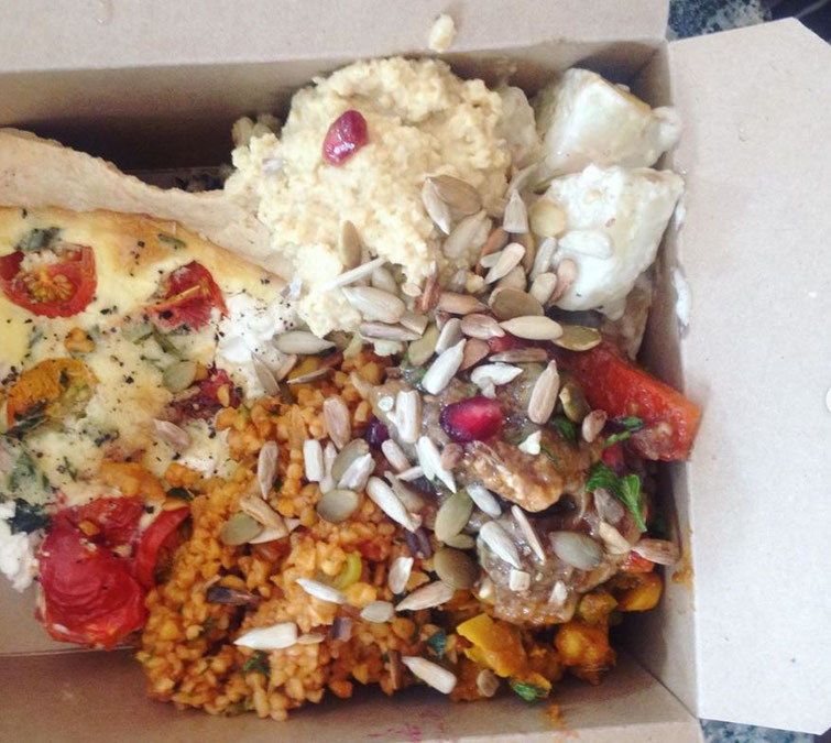 Delicious vegan delights from Food by Wild. Image: Food by Wild