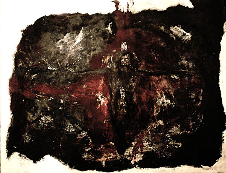 Letzte Lockerung, Acryl auf Leinwand, 80x100, 2015
