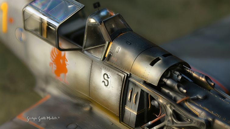 Messerschmitt Bf 109 E - Eduard kit LE 1/32 scale model