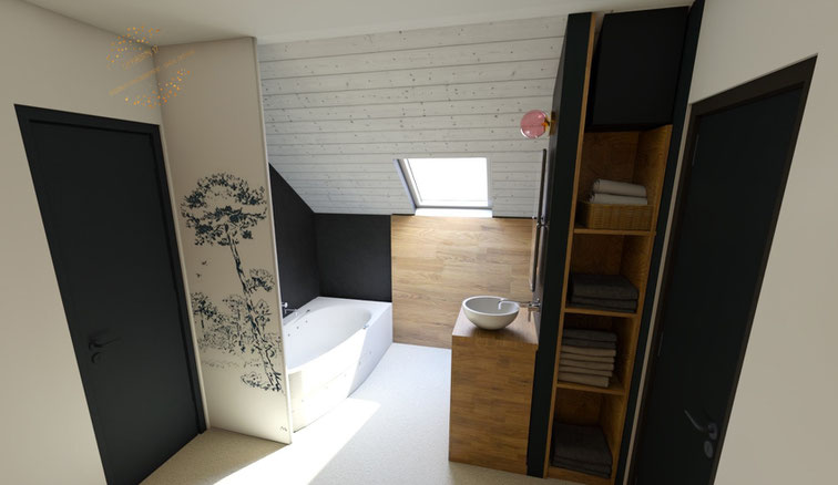 Architecte d interieure-Décoratrice - Quimper- Concarneau-Fouesnant-Bénodet- Finistère - Morbihan. Création d'espaces intérieur - Décoration - Agencement - Architecture- Rénovation-salle de bain-suite parentale-mobilier sur mesure