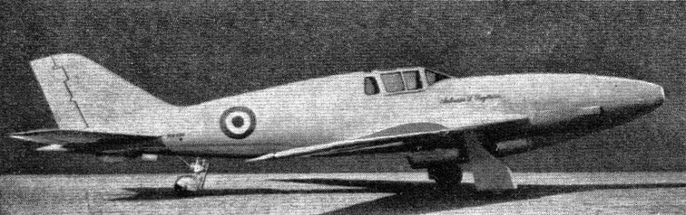 Il Sagittario I MM550 visto di profilo.