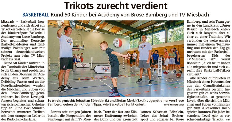 Bericht im Miesbacher Merkur am 10.10.2018 - Zum Vergrößern klicken