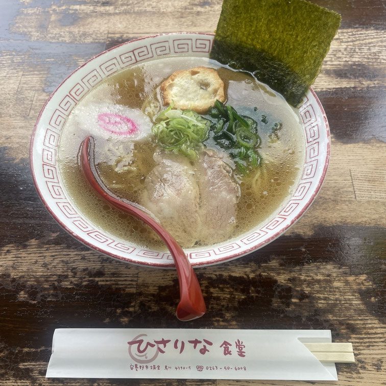 長野県　ひさりな食堂　安曇野市　