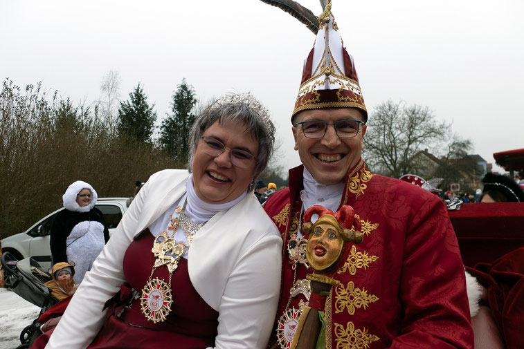 Das aktuelle Prinzenpaar des KCA 48 der 78. Saison