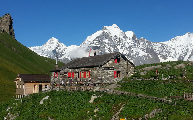 Rotstockhüttw op 2039 m © Gisler Luzia