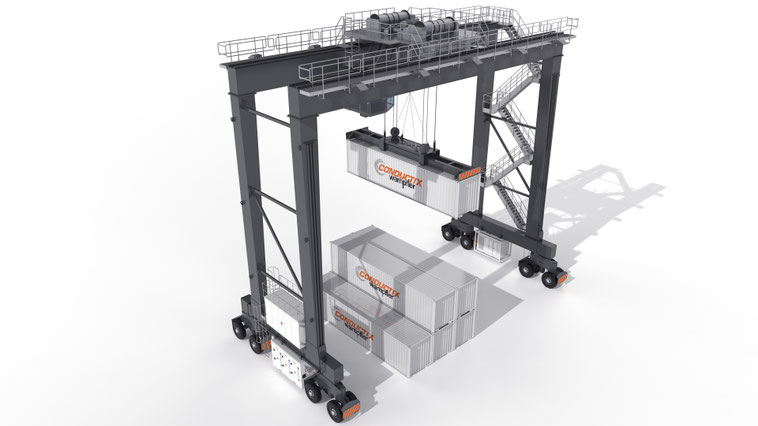  Produktdesign für Conductix Wampfler, Visualisierungen und Renderings für Marketingzwecke