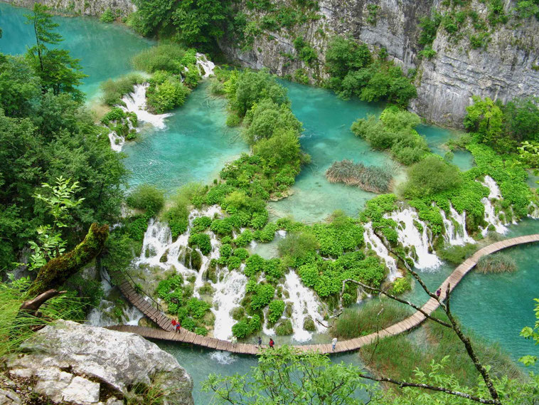 Sehenswürdigkeit Plitvicer Seen in Kroatien