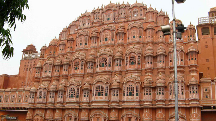 Indien Reisebericht: Jaipur, Palast der Winde.