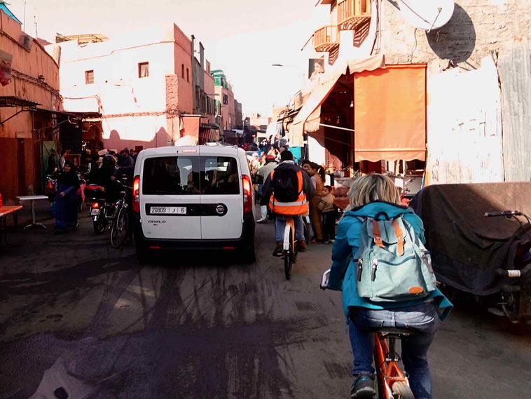 Marrakesch, Marokko: Stadtführung per Fahrrad