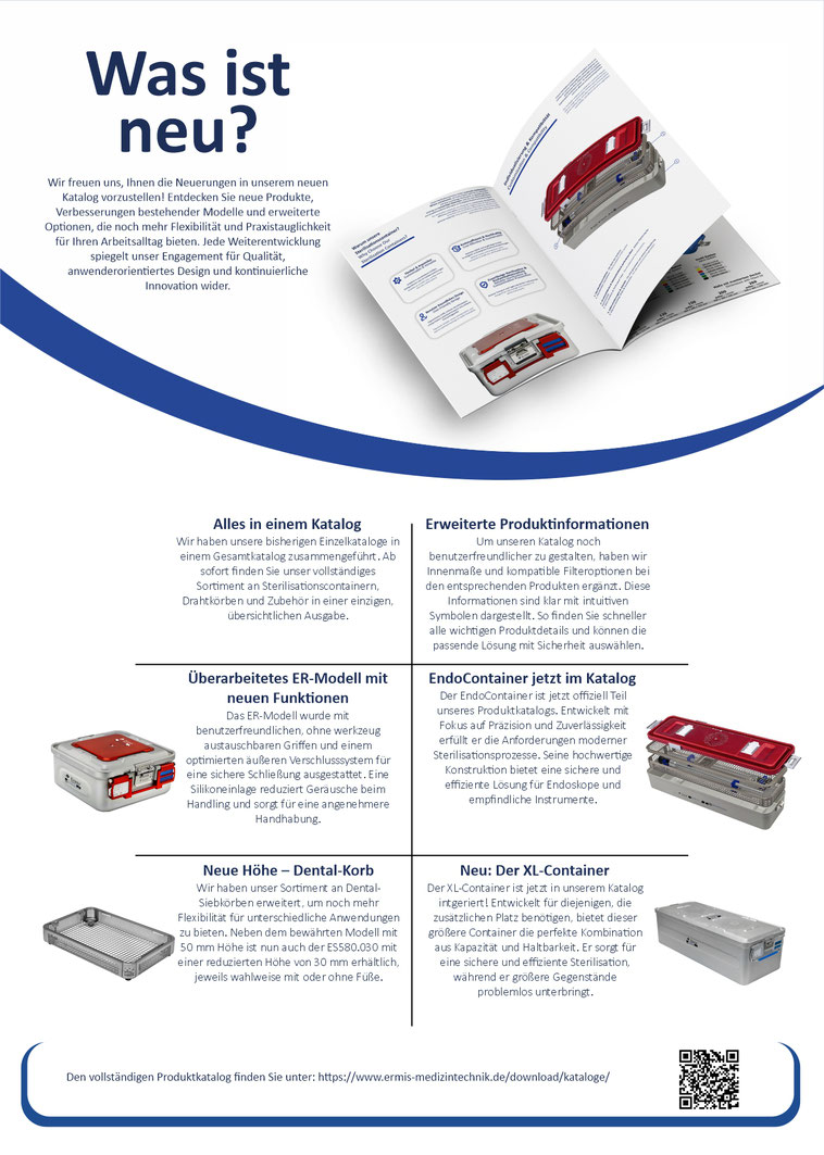 Was gibt es Neues im neuesten Ermis-Produktkatalog?