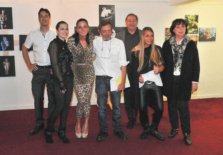 Bild von links nach rechts: Andreas Ewert (2.Vorstand), Naomi Steinmaier, Ulianah Nesterova, Peter Sommerfeld (1.Vorstand), Wolfgang Haack, Christa Haack