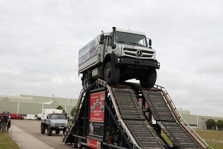 welcome-net Events Stuttgart, Sommerfest Germersheim Logistics Center, Familientag, Unimog-Parcours