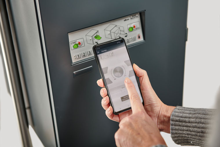 Foto: Burg-Wächter, eBoxx EASY+ App-Bedienung