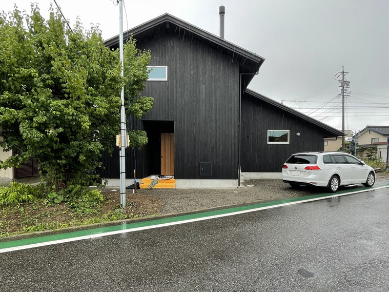 長野県　松本市　安曇野市　建築設計事務所　建築家　news設計室　丸山和男　住宅設計　設計監理　穂高の家Ⅱ　完了検査