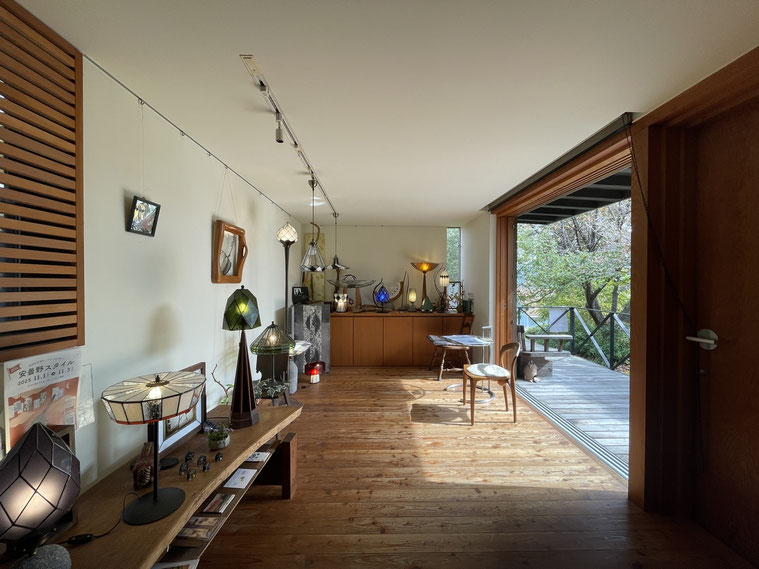 長野県　松本市　建築設計事務所　建築家　news設計室　丸山和男　ステンドグラス「工房KAZ」