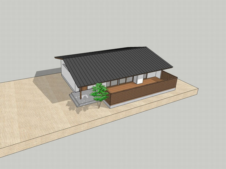 長野県　松本市　建築設計事務所　建築家　news設計室　丸山和男　住宅設計　穂高の家Ⅲ　基本設計　