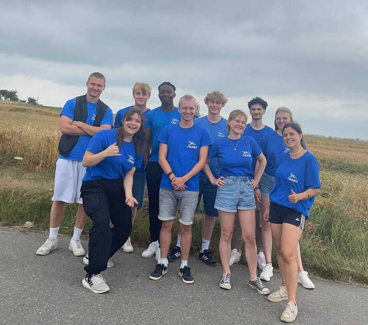 Das NABU-Werbeteam im Landkreis Gifhorn, Foto: NABU/Doris Plenter