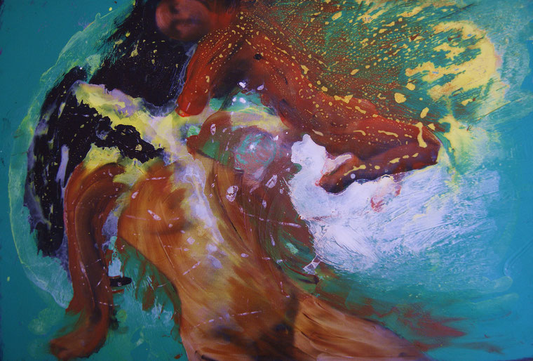 "Figura Allo Specchio" 2013 30x45 cm