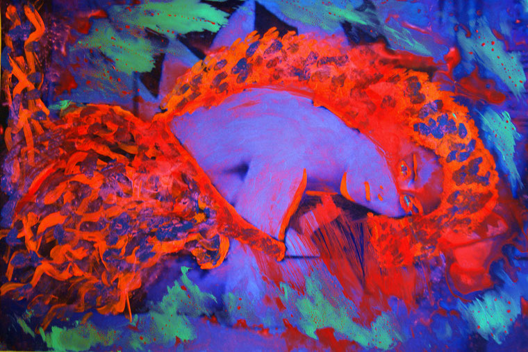 "Rettile Umanizzato" 2013 30x45 cm