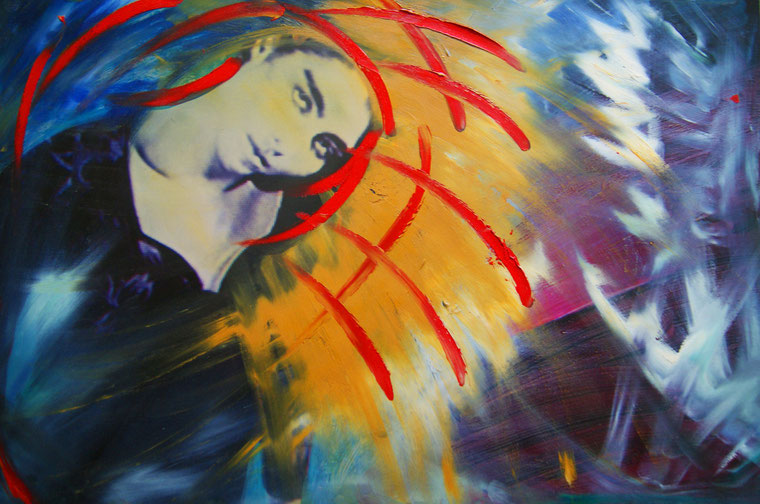 "Sguardo" 1994  30x45 cm