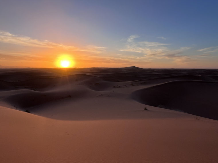 trek desert maroc
