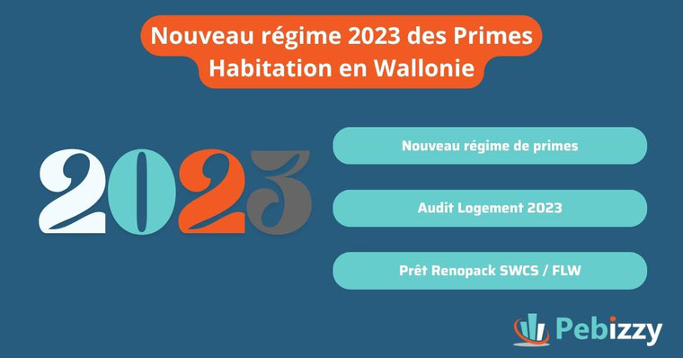 Primes Habitation 2023 en Wallonie et SPW