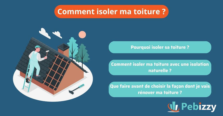 toit, toiture, isolation, isoler sa toiture