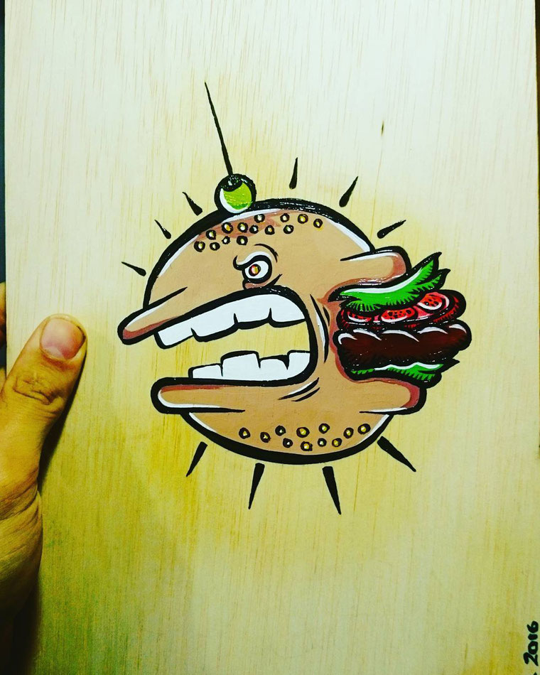 Hungry burger, BCN, 2016