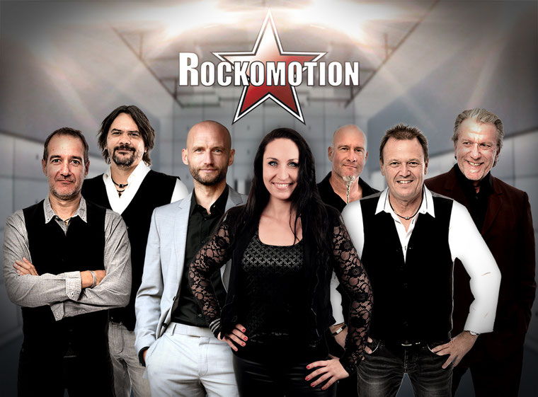 ROCKOMOTION Partyband und Hochzeitsband Bandfoto