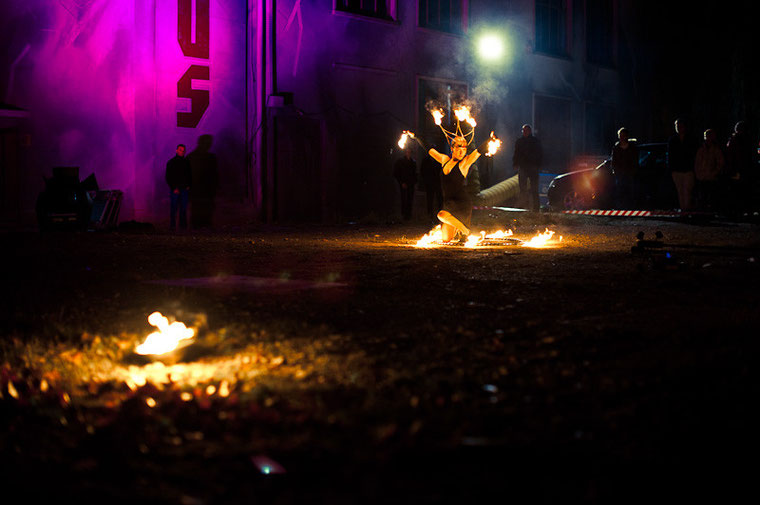 Fantômes de Flammes - Feuershows und Lightshows in Reutlingen bei Stuttgart