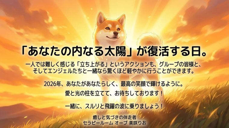冬至特別企画・遠隔グループヒーリング　エンジェル　予祝